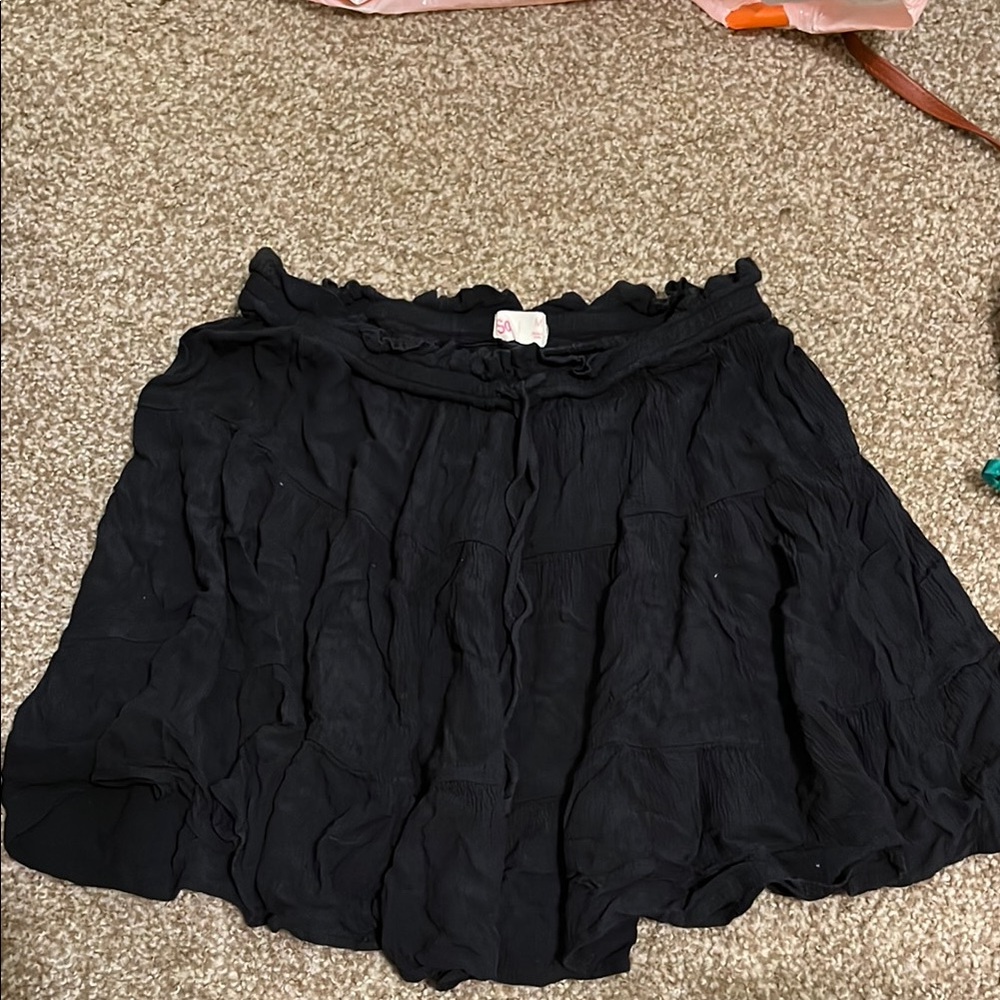 SO Black Mini Skirt